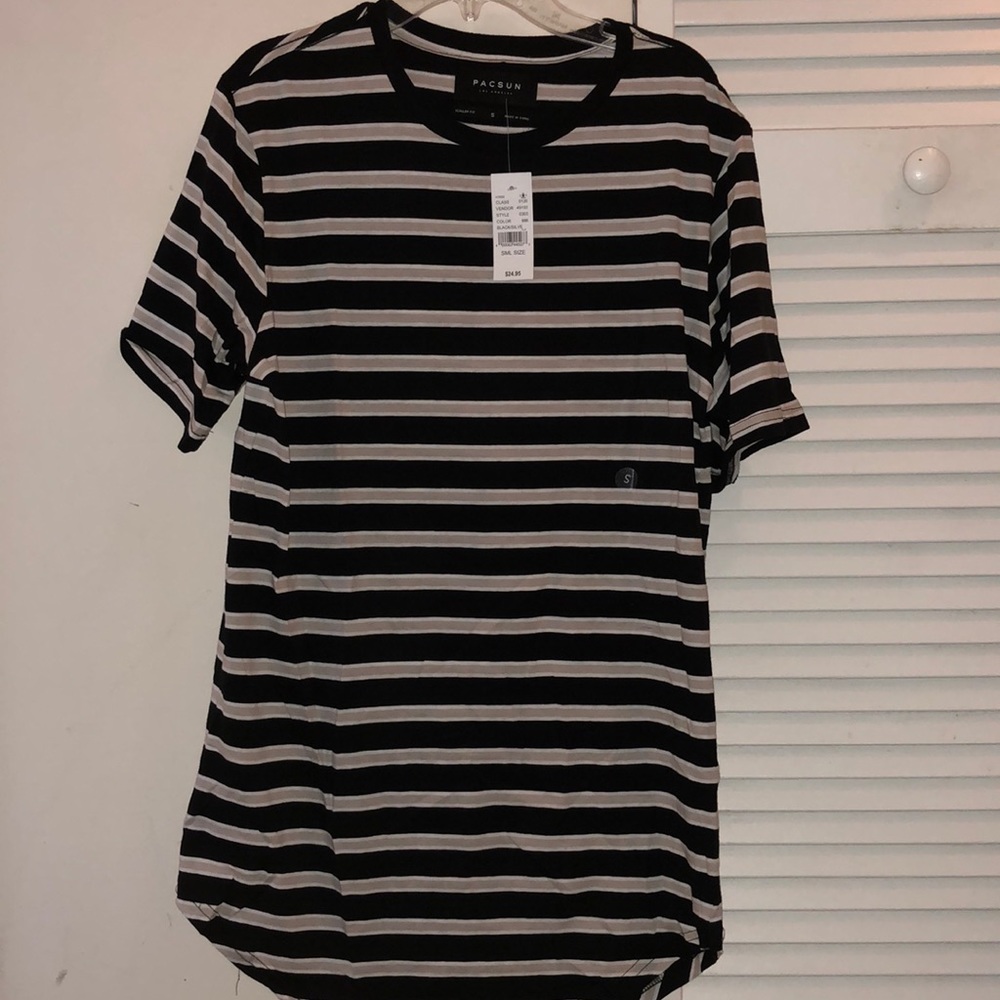 Men’s striped T-shirt from Pacsun. Never worn
